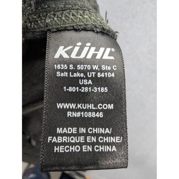 Kuhl Pants Womens 14 Short Gray Stretch Straight Leg 5 Pocket Performance Hiking - Picture 13 of 14